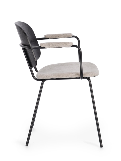 Silla TRANI N gris