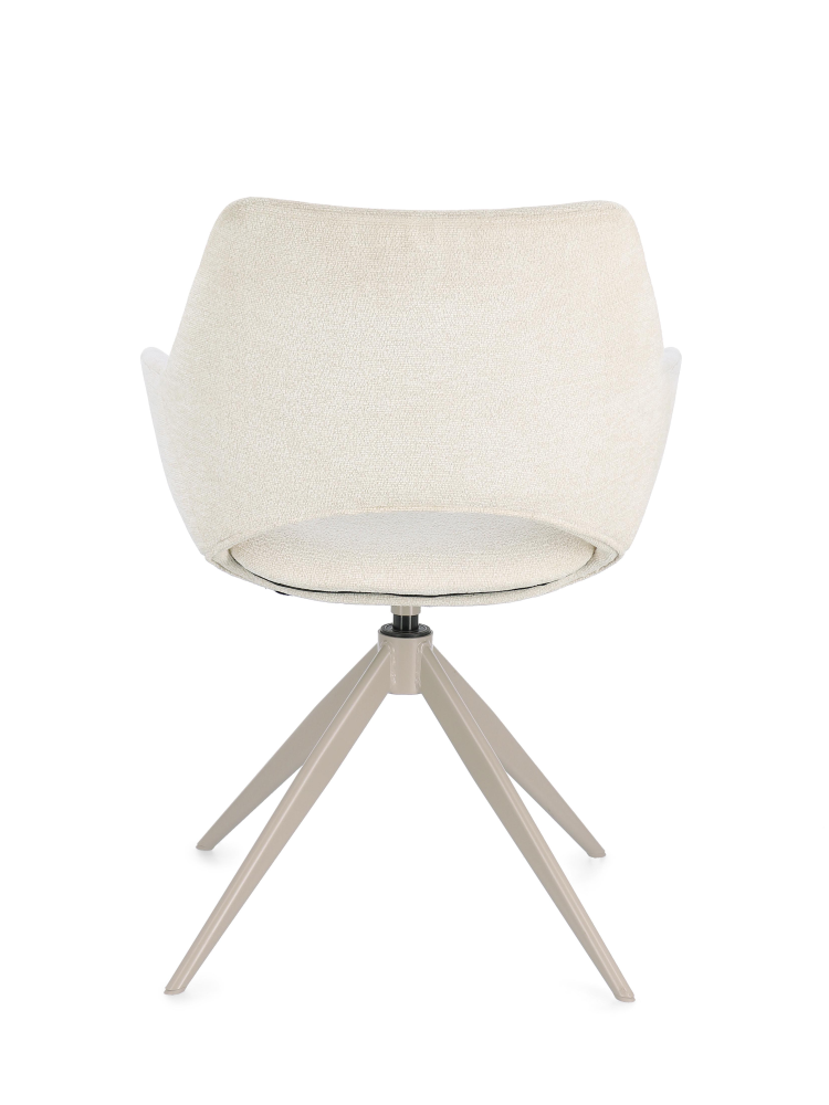 Silla BARI gris giratoria
