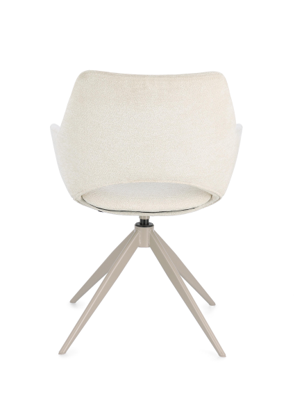 Silla BARI gris giratoria