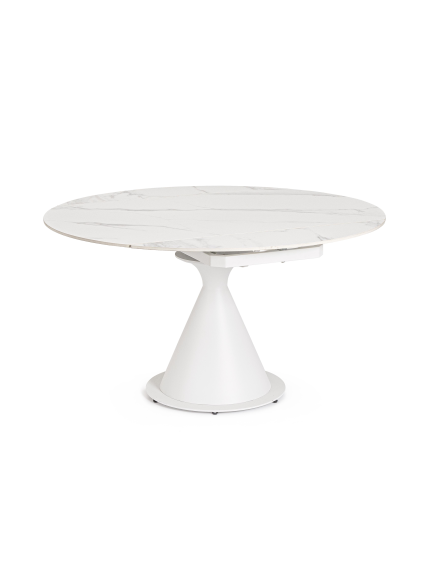 Mesa PORCELÁNICO blanco 85x135