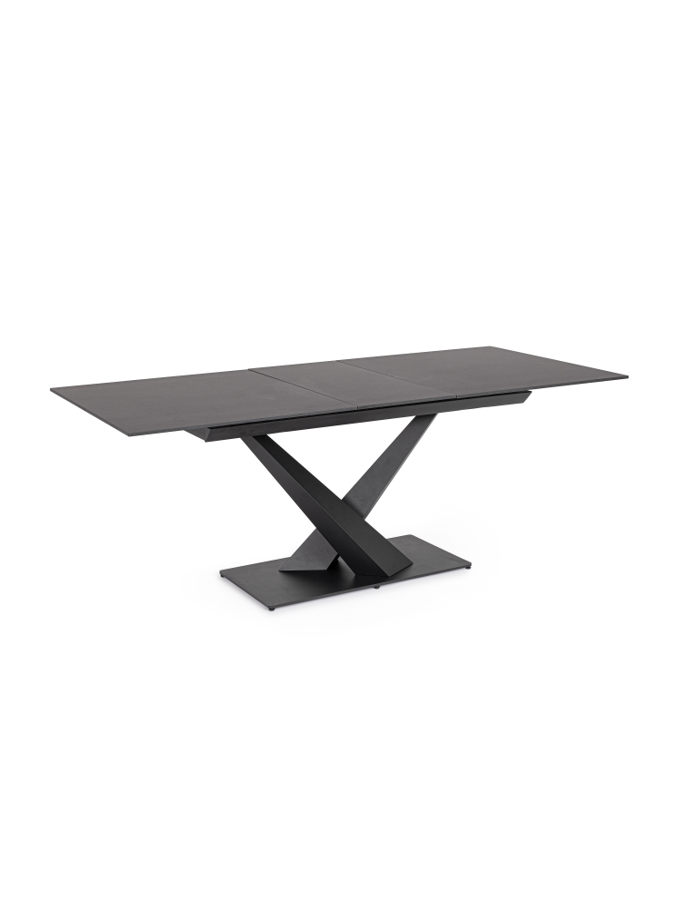 Mesa PORCELÁNICO rect gris