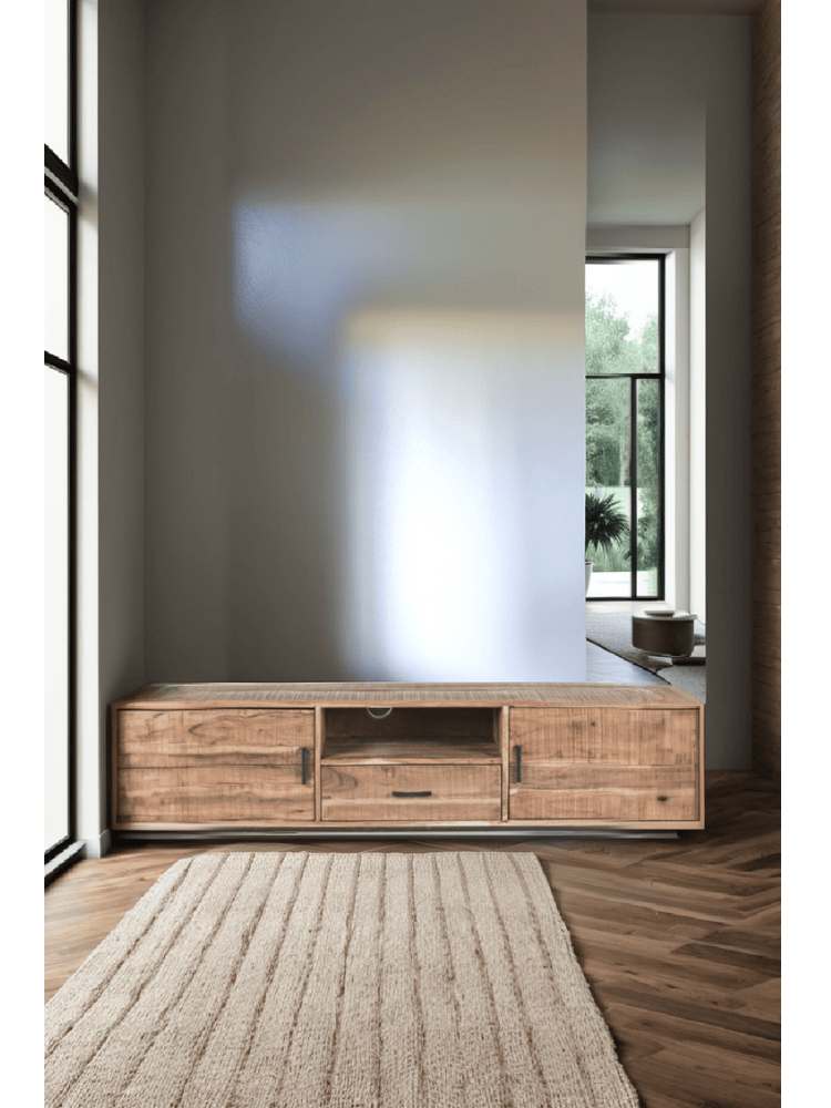 Mueble tv 175x40x50 RAIPUR madera/metal Mueble tv 175x40x50 RAIPUR madera/metal