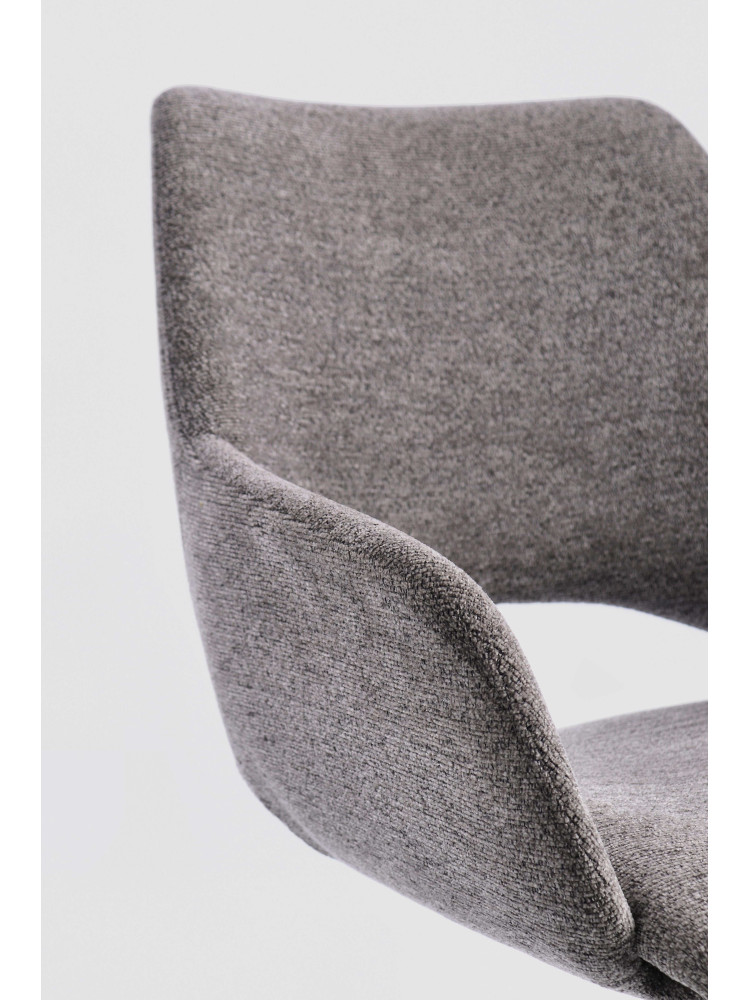 Silla BARI gris giratoria