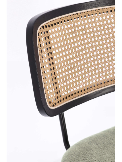 Silla LESINA gris verde