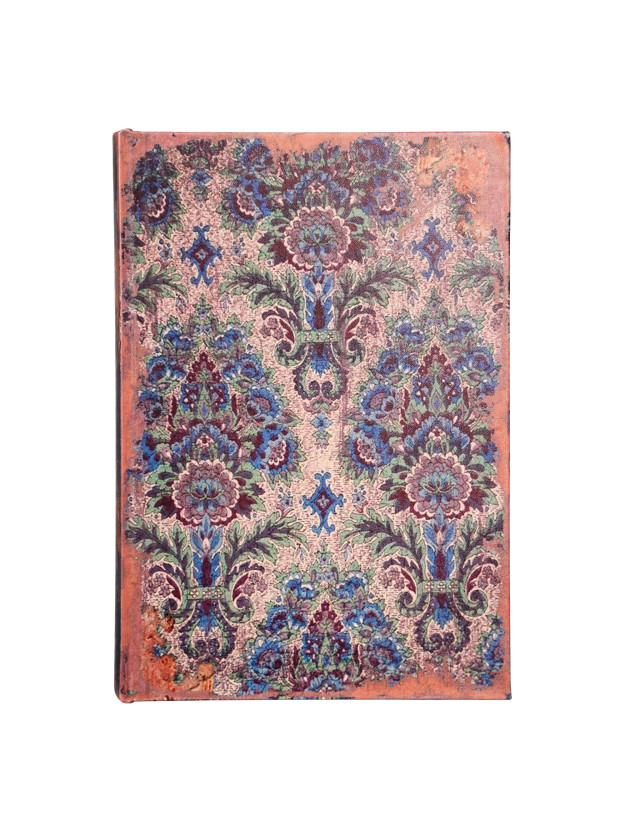 Set 2 Cajas Libro Flores Azul