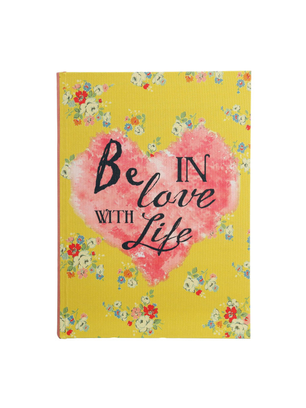 Set 2 Cajas Libro LOVE Amarillo
