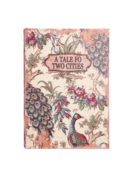 Set 2 Cajas Libro Pavo Real