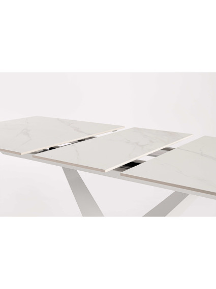 Mesa PORCELÁNICO rect blanco