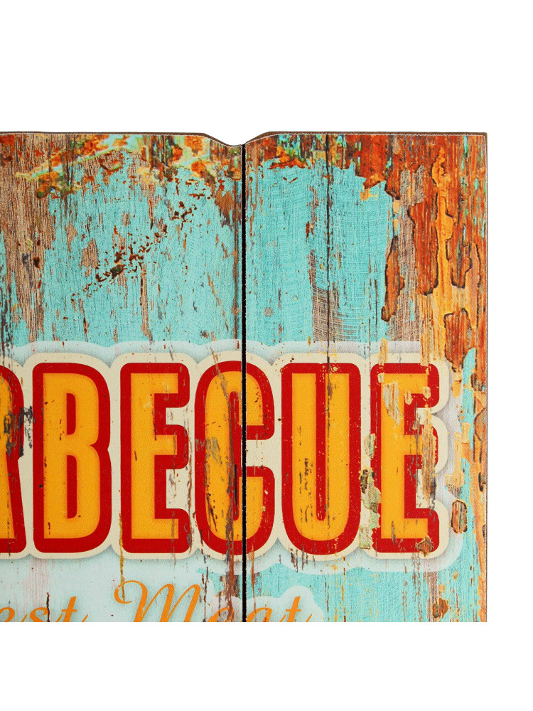 Placa pared set de 2 Multiclor DM BARBECUE