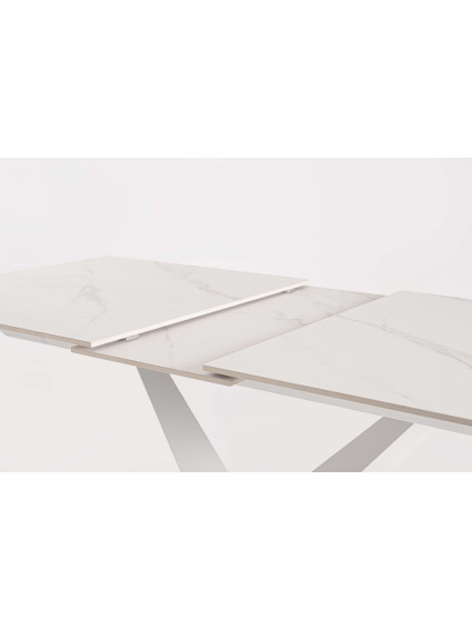 Mesa PORCELÁNICO rect blanco