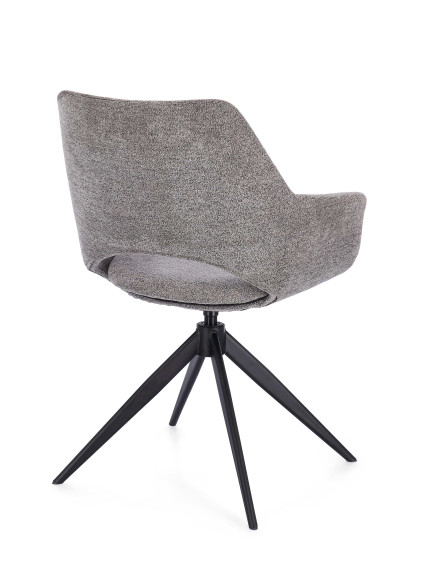 Silla BARI gris giratoria