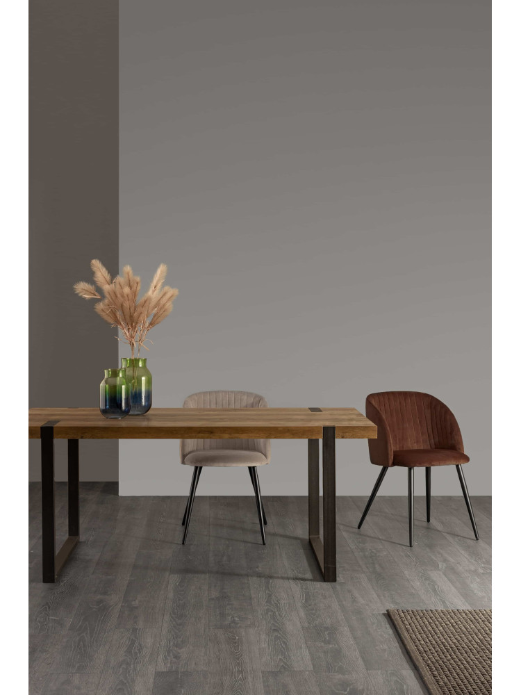 Silla GALATINA visón