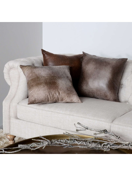 Cojín Antique Leather 45 x 45 