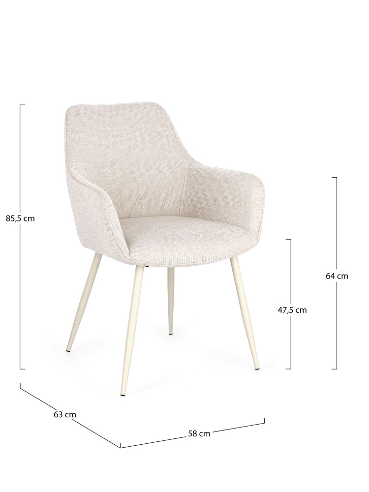 Silla MARCONIA beig