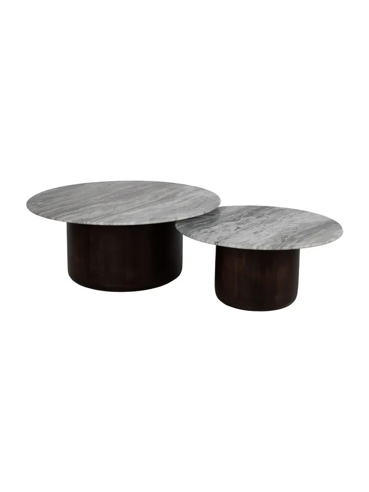 DIANA Set mesa de centro mármol DIANA Set mesa de centro mármol