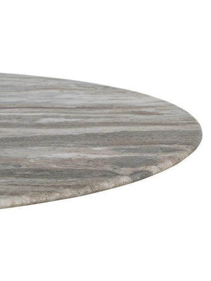 ATENEA Set mesa de centro metal-mármol