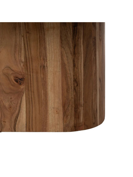 CERES Set mesa de centro mármol, madera de acacia.