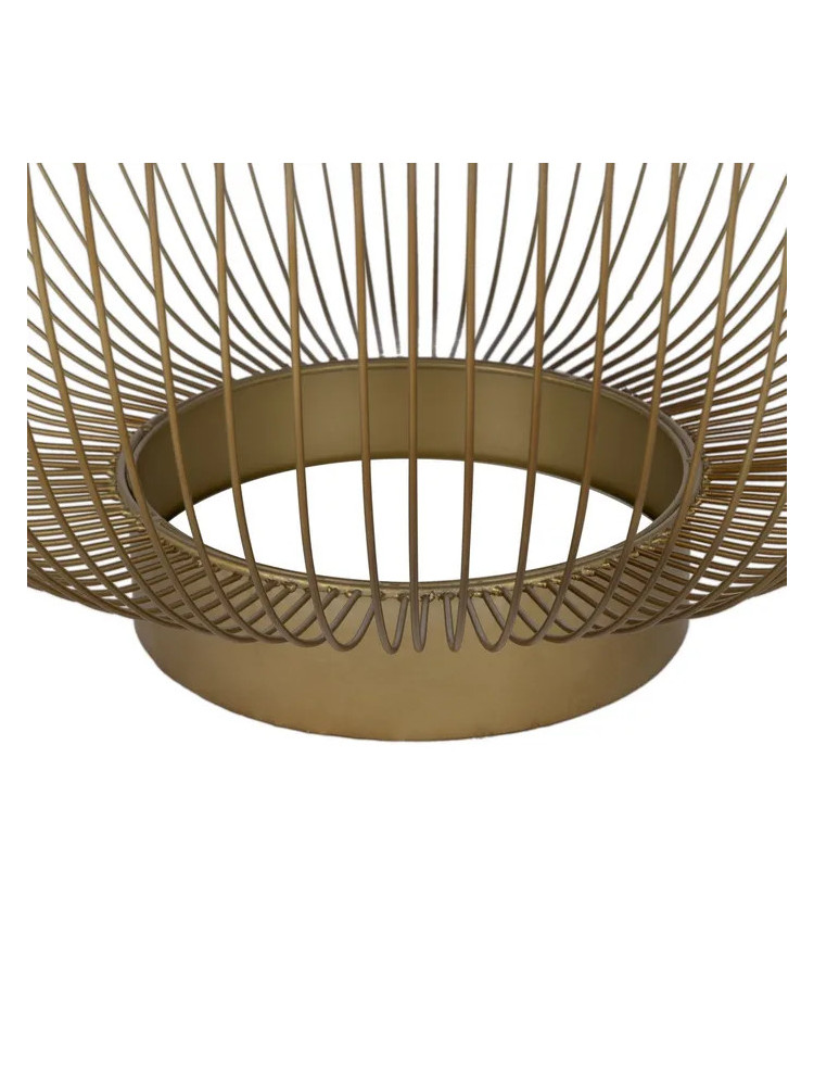 MEDELLIN mesa de centro metal-cristal