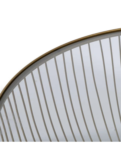 MEDELLIN mesa de centro metal-cristal