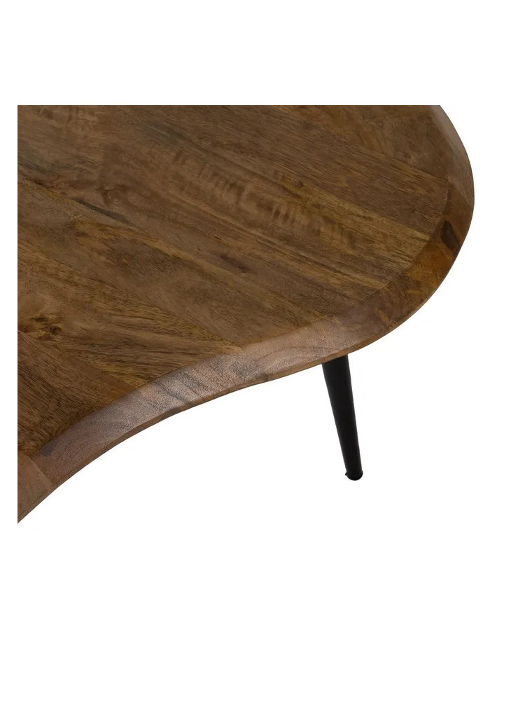 VEGA set de mesa de centro madera de mango