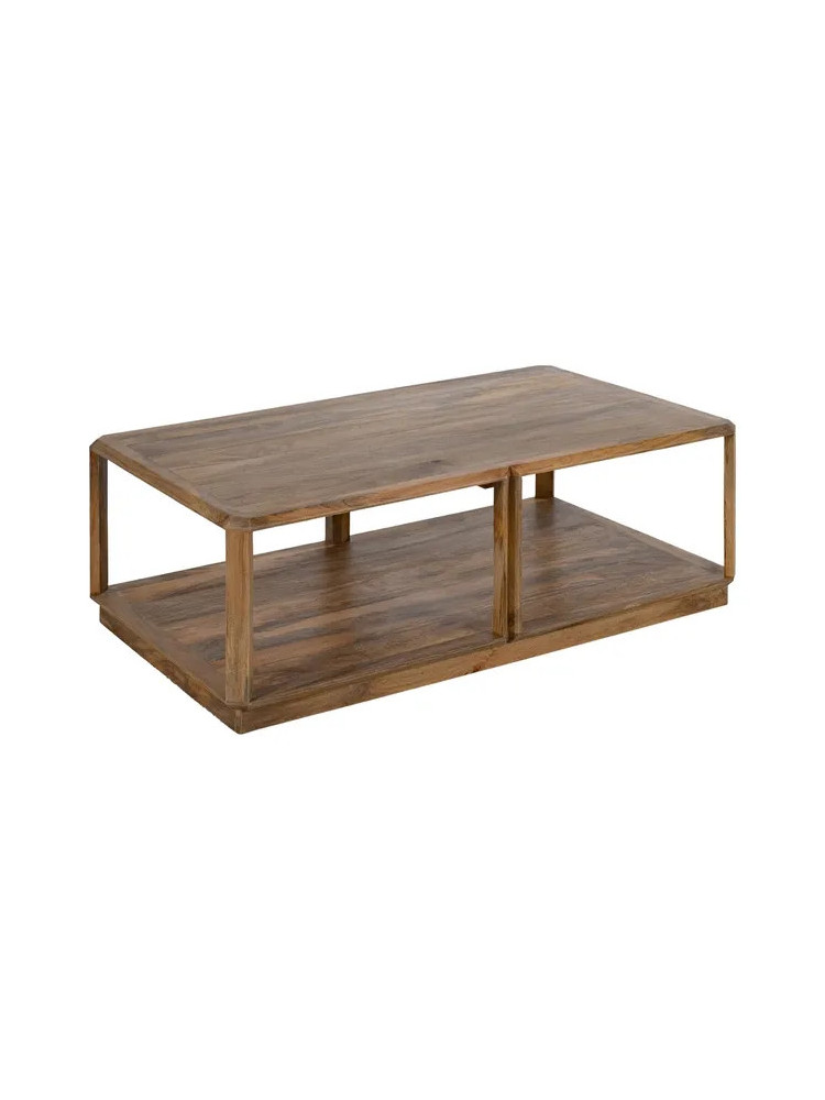 PEREIRA mesa centro marrón madera de mango PEREIRA mesa centro marrón madera de mango