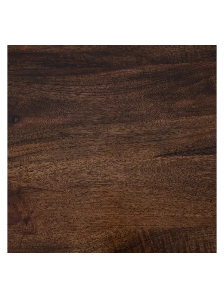 CARACOLÍ mesa centro natural oro-madera-hierro