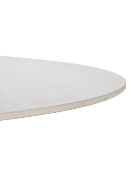 NOVA  BLANCO 120x120 mesa comedor blanco-natural