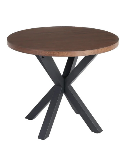 CISNEROS mesa comedor negro DM metal