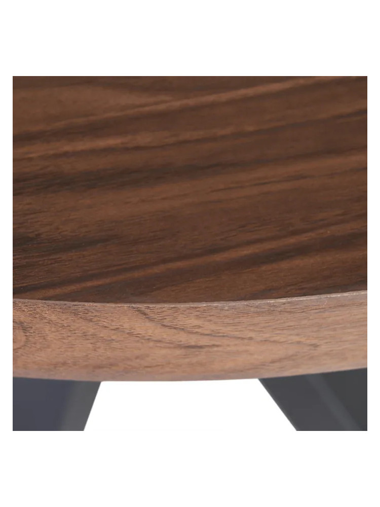 CISNEROS mesa comedor negro DM metal