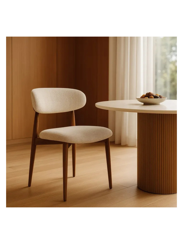 Silla NUR nogal Silla NUR nogal