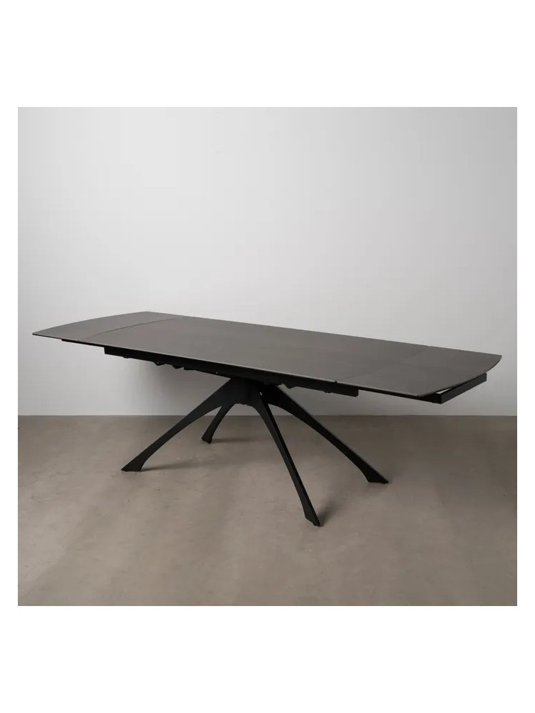 HISPANIA GRIS 180x90 mesa comedor extensible