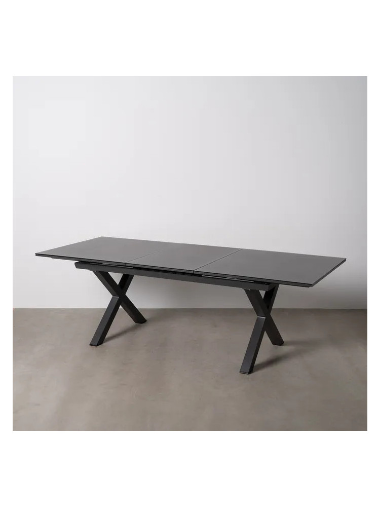 BELMIRA ANTRACITA mesa comedor extensible BELMIRA ANTRACITA mesa comedor extensible