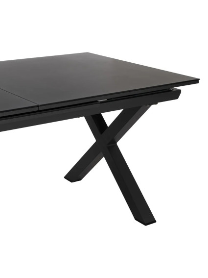 BELMIRA ANTRACITA mesa comedor extensible
