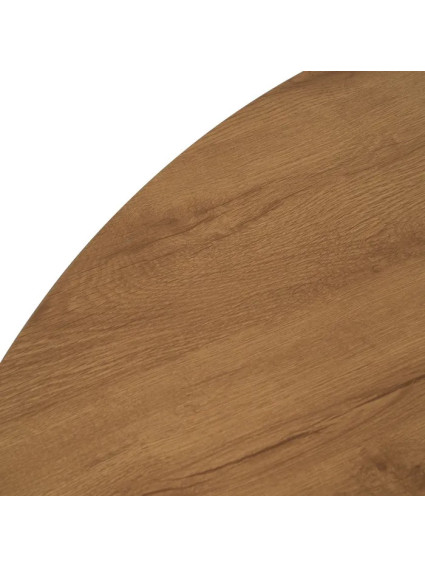 BRICEÑO mesa comedor extensible natural-negro