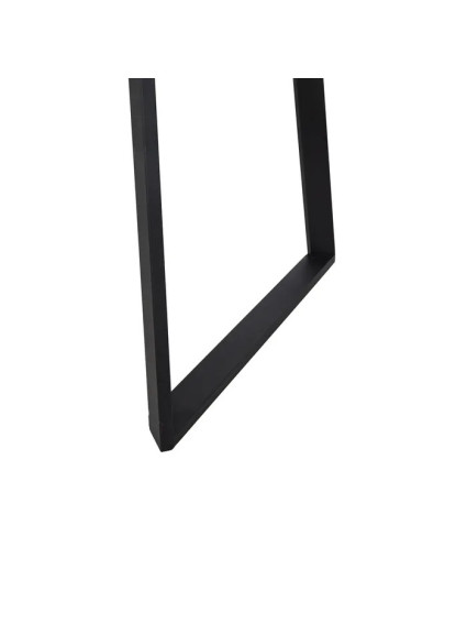 BERISSO mesa comedor extensible marrón metal