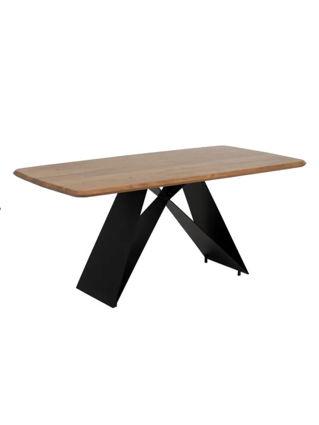PARANÁ PEQUEÑA mesa comedor madera metal