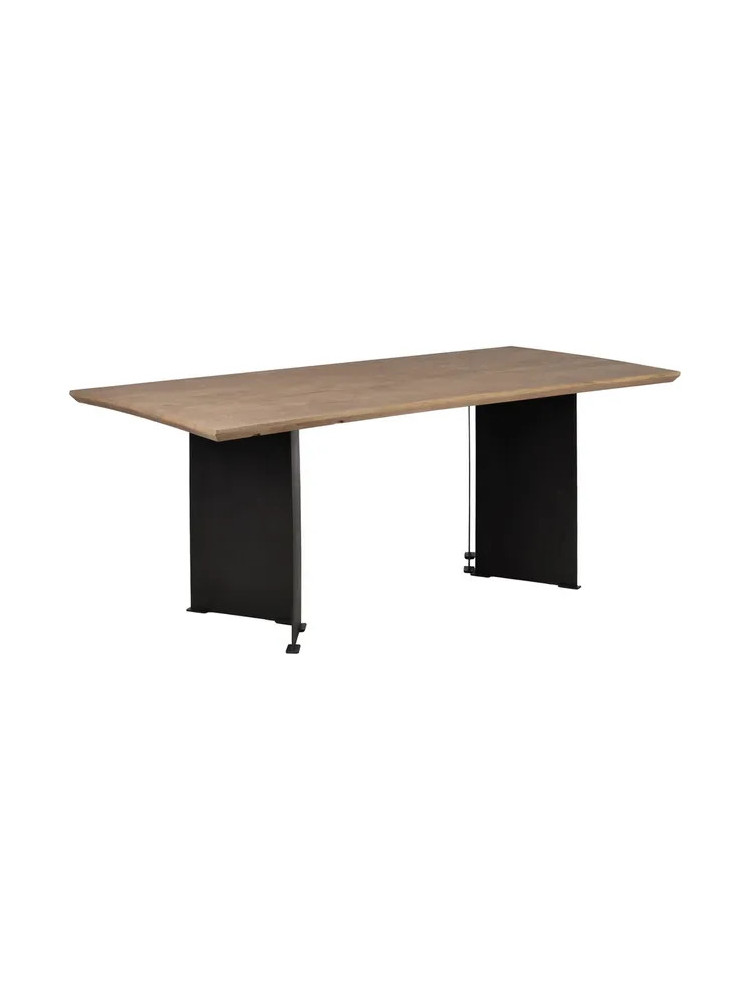 TREVELÍN mesa comedor natural-hierro TREVELÍN mesa comedor natural-hierro