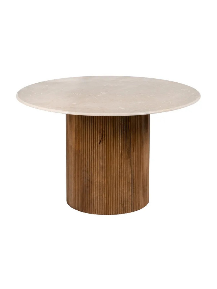 ATALAYA mesa comedor crema mármol