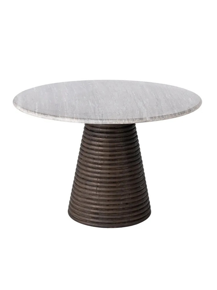 MARISTELA mesa comedor mármol-madera