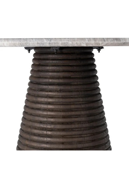 MARISTELA mesa comedor mármol-madera