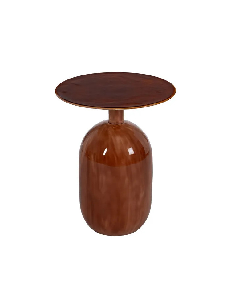 BACARES set de 2 mesas auxiliares metal