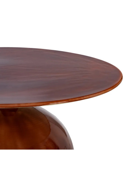 BACARES set de 2 mesas auxiliares metal