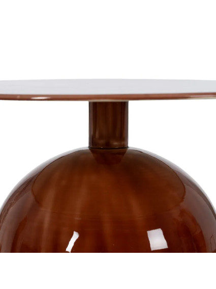 BACARES set de 2 mesas auxiliares metal