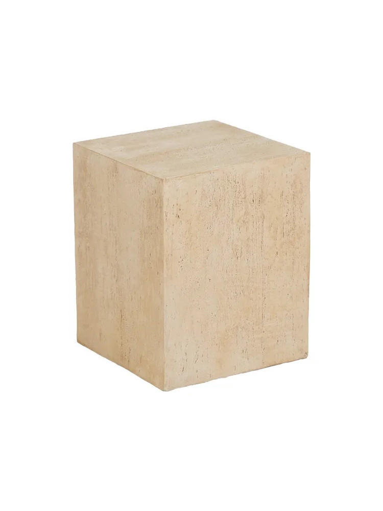 MAGNESITA mesa auxiliar beige magnesio