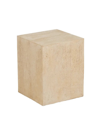 MAGNESITA mesa auxiliar beige magnesio