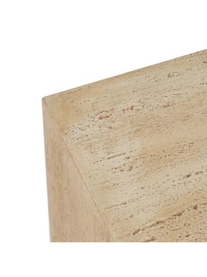 MAGNESITA mesa auxiliar beige magnesio