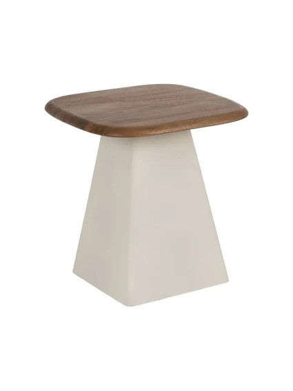 ISIS set 2 mesas auxiliares madera-metal