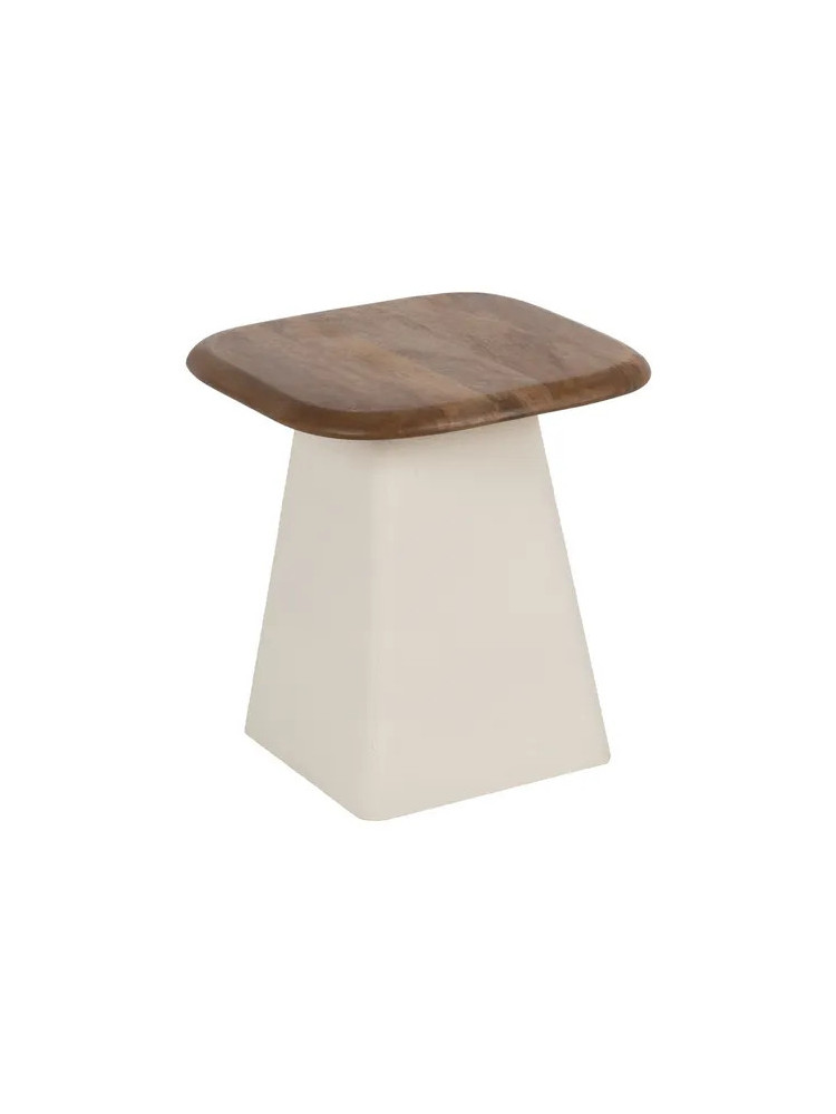 ISIS set 2 mesas auxiliares madera-metal