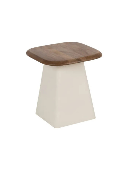 ISIS set 2 mesas auxiliares madera-metal