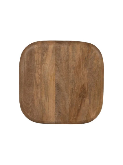 ISIS set 2 mesas auxiliares madera-metal